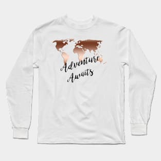 Adventure Awaits Long Sleeve T-Shirt